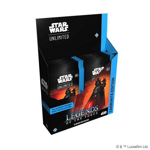 Star Wars Unlimited: Legends of the Force Carbonite Booster Box - A Muse N Games